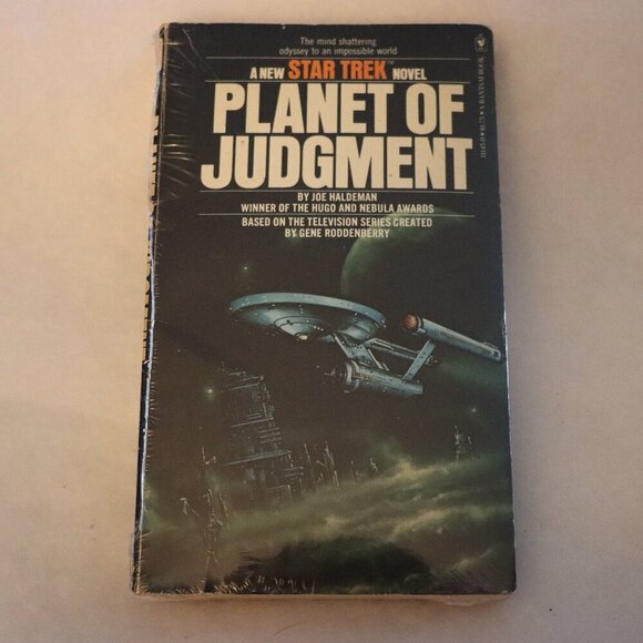 Planet of Judgment Novel by Joe Haldeman, Star Trek Paperback new in plastic - Picture 1 of 2